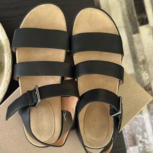 Madewell Black Sandals